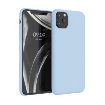 Husa pentru Apple iPhone 11 Pro Max, Silicon, Albastru, 49725.177