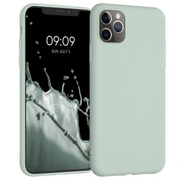 Husa pentru Apple iPhone 11 Pro Max, Silicon, Verde, 49789.200, Kwmobile