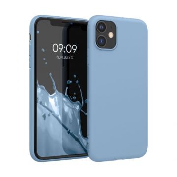 Husa pentru Apple iPhone 11, Silicon, Albastru, 49787.161, Kwmobile