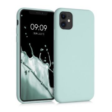 Husa pentru Apple iPhone 11, Silicon, Verde, 50791.200, Kwmobile