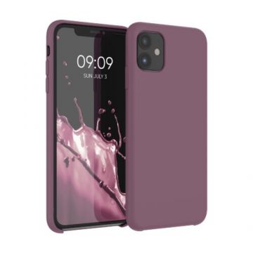 Husa pentru Apple iPhone 11, Silicon, Violet, 49724.183