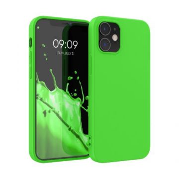 Husa pentru Apple iPhone 12/iPhone 12 Pro, Silicon, Verde, 53938.159, Kwmobile