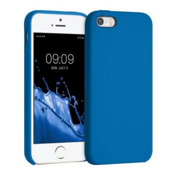 Husa pentru Apple iPhone 5s/iPhone SE, Silicon, Albastru, 42766.228, Kwmobile