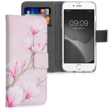 Husa pentru Apple iPhone 6/iPhone 6s, Piele ecologica, Roz, 24582.22, Kwmobile