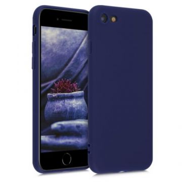 Husa pentru Apple iPhone 8/iPhone 7/iPhone SE 2, Silicon, Albastru, 39458.182