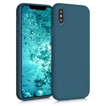 Husa pentru Apple iPhone X/iPhone XS, Silicon, Verde, 52975.57