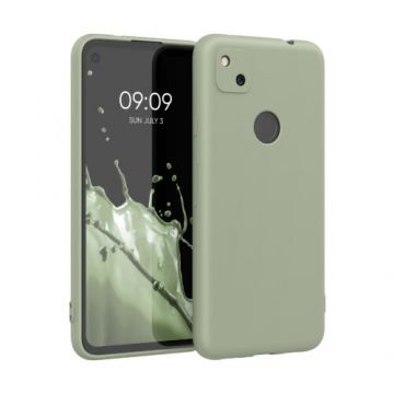 Husa pentru Google Pixel 4a, Silicon, Verde, 52357.172