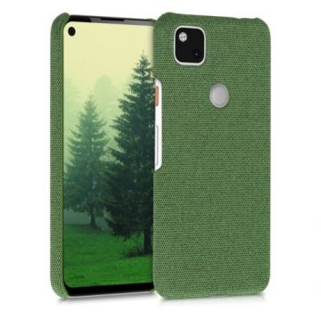 Husa pentru Google Pixel 4a, Textil, Verde, 52048.07