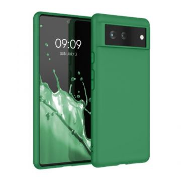 Husa pentru Google Pixel 6, Silicon, Verde, 55434.227, Kwmobile