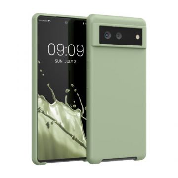 Husa pentru Google Pixel 6, Silicon, Verde, 55480.172, Kwmobile