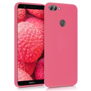 Husa pentru Huawei P Smart/Enjoy 7s, Silicon, Roz, 44124.103
