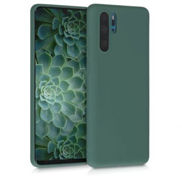 Husa pentru Huawei P30 Pro, Silicon, Verde, 47419.171