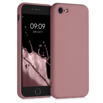 Husa pentru iPhone 8/iPhone 7/iPhone SE 2, Silicon, Roz, 49979.193