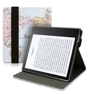 Husa pentru Kindle Kindle Oasis 10, Piele ecologica, Multicolor, Kwmobile, 49418.01