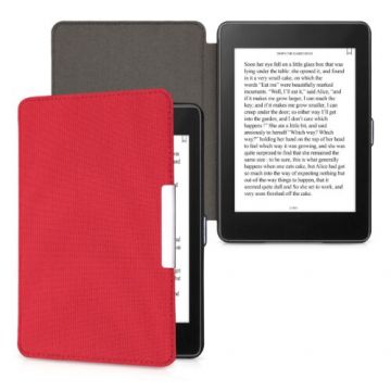 Husa pentru Kindle Paperwhite 10, Textil, Rosu, Kwmobile, 57195.09