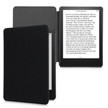 Husa pentru Kindle Paperwhite 11, Textil, Negru, Kwmobile, 56265.01