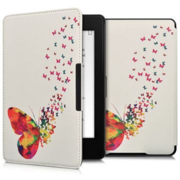 Husa pentru Kindle Paperwhite 7, Piele ecologica, Multicolor, 28118.40