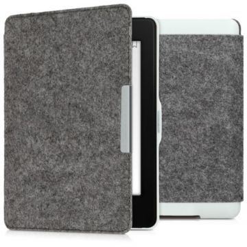 Husa pentru Kindle Paperwhite 7, Textil, Gri, 34345.22