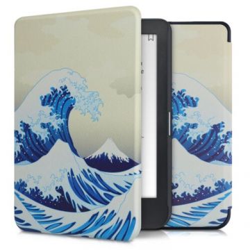 Husa pentru Kobo Clara HD, Piele ecologica, Multicolor, Kwmobile, 45220.33