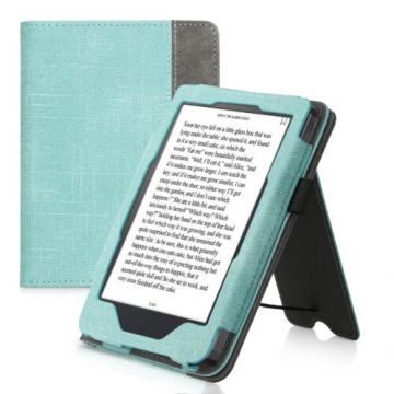 Husa pentru Kobo Clara HD, Piele ecologica, Verde, Kwmobile, 56813.71