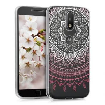 Husa pentru Motorola Moto G4/Moto G4 Plus, Silicon, Rosu, 38646.33