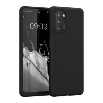 Husa pentru Motorola Moto G51 5G, Silicon, Negru, 56935.47, Kwmobile