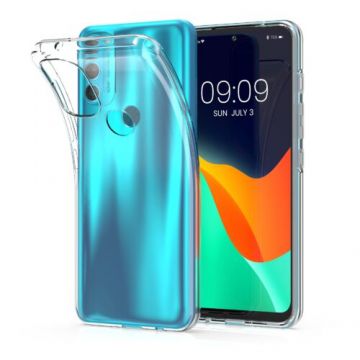 Husa pentru Motorola Moto G71 5G, Silicon, Transparent, 56938.03, Kwmobile