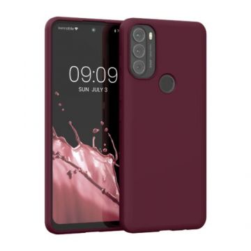 Husa pentru Motorola Moto G71 5G, Silicon, Violet, 56937.190, Kwmobile