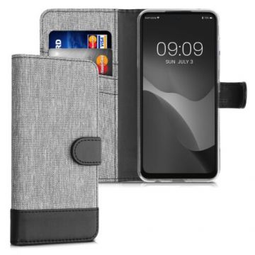 Husa pentru Motorola Moto G71 5G, Textil, Gri, 57003.22, Kwmobile