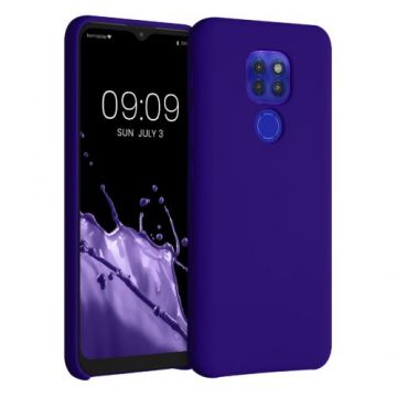 Husa pentru Motorola Moto G9 Play/Moto E7 Plus, Silicon, Albastru, 53403.226, Kwmobile