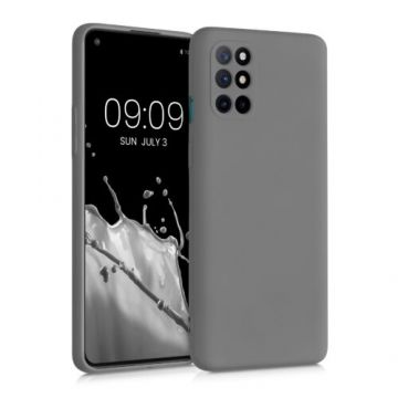 Husa pentru OnePlus 8T, Silicon, Gri, 55350.155, Kwmobile