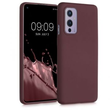 Husa pentru OnePlus 9, Silicon, Violet, 55348.190, Kwmobile