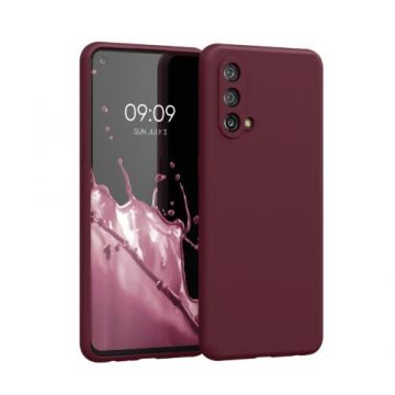 Husa pentru OnePlus Nord CE 5G, Silicon, Rosu, 56069.190, Kwmobile