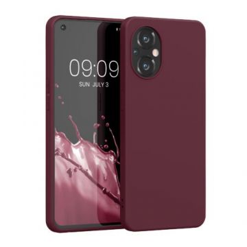 Husa pentru OnePlus Nord N20 5G, Silicon, Rosu, 56943.190, Kwmobile