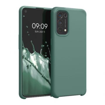 Husa pentru OPPO Find X3 Lite, Silicon, Verde, 55201.166, Kwmobile