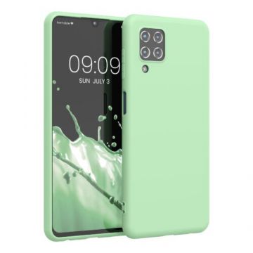 Husa pentru Samsung Galaxy M22, Silicon, Verde, 56276.50, Kwmobile