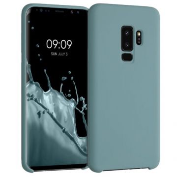 Husa pentru Samsung Galaxy S9 Plus, Silicon, Verde, 44183.207, Kwmobile