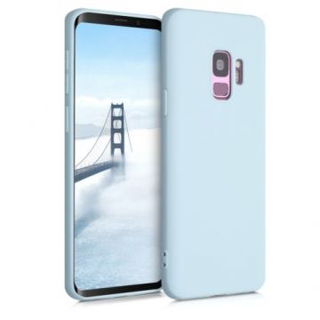 Husa pentru Samsung Galaxy S9, Silicon, Albastru, 44089.177