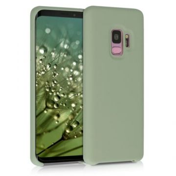 Husa pentru Samsung Galaxy S9, Silicon, Verde, 44182.172, Kwmobile