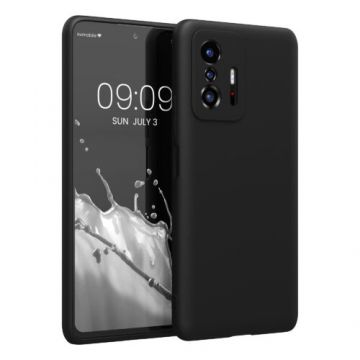 Husa pentru Xiaomi 11T/11T Pro, Silicon, Negru, 56245.01, Kwmobile