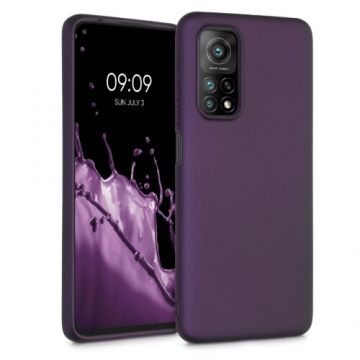 Husa pentru Xiaomi Mi 10T/Mi 10T Pro, Silicon, Mov, 53619.115, Kwmobile