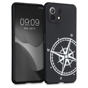 Husa pentru Xiaomi Mi 11 Lite 5G, Silicon, Negru, 55094.04, Kwmobile