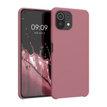 Husa pentru Xiaomi Mi 11 Lite 5G, Silicon, Roz, 54730.167, Kwmobile