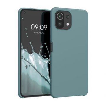 Husa pentru Xiaomi Mi 11 Lite 5G, Silicon, Verde, 54730.207, Kwmobile