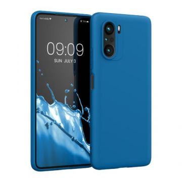 Husa pentru Xiaomi Mi 11i/Poco F3, Silicon, Albastru, 57026.224, Kwmobile