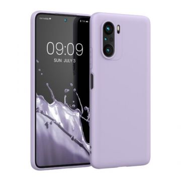 Husa pentru Xiaomi Mi 11i/Poco F3, Silicon, Mov, 57026.108, Kwmobile