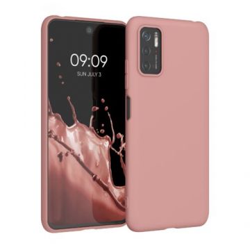 Husa pentru Xiaomi Poco M3 Pro 5G, Silicon, Roz, 55363.193