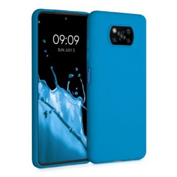 Husa pentru Xiaomi Poco X3 NFC/Poco X3 Pro, Silicon, Albastru, 56046.157, Kwmobile