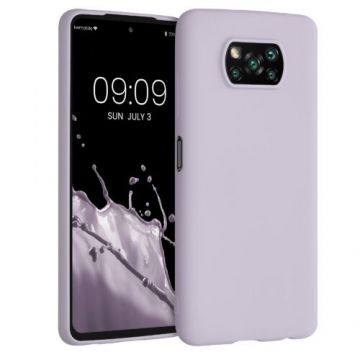 Husa pentru Xiaomi Poco X3 NFC/Poco X3 Pro, Silicon, Mov, 53482.108, Kwmobile