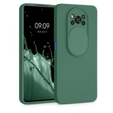 Husa pentru Xiaomi Poco X3 NFC/Poco X3 Pro, Silicon, Verde, 54867.57, Kwmobile
